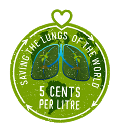 Saving the lungs of the world, five cents per litre